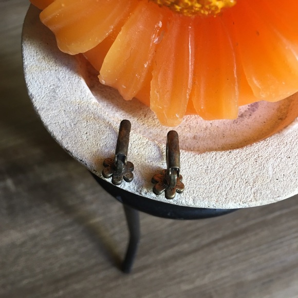 2 for $10 Avon Vintage Brass and Crystal Earrings - Picture 8 of 8